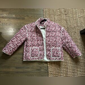 cropped quilted jacket